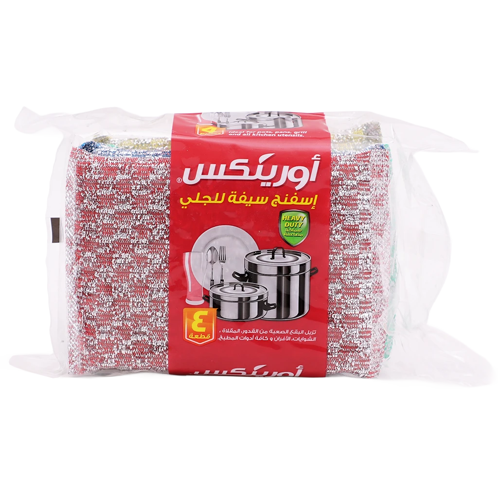 Orinex Sponge Scourer 4P