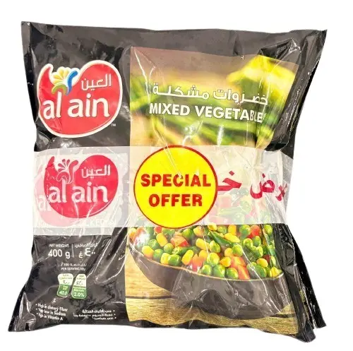 Al Ain Farm Fresh Mixed Vegetables 400GmX2 - view 1