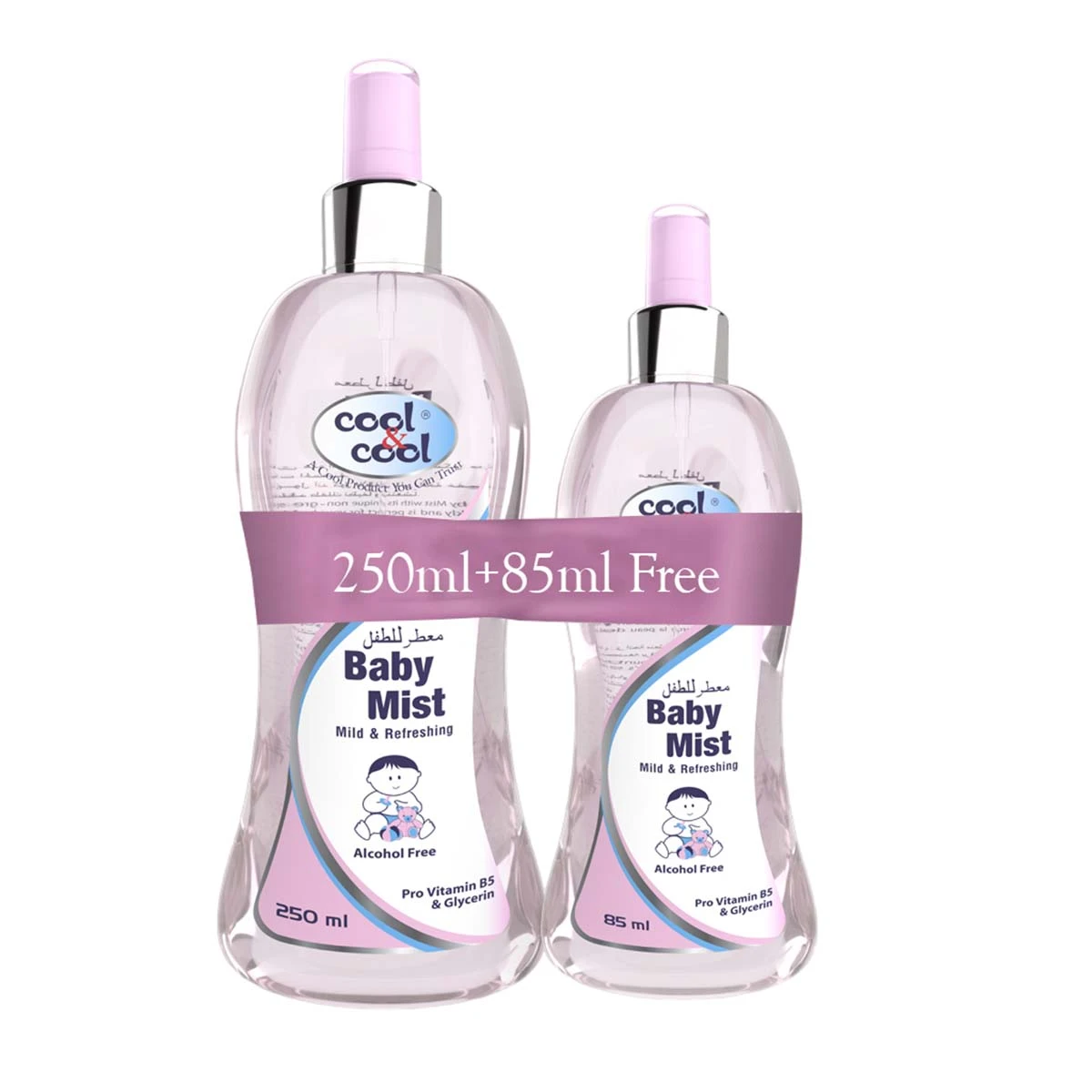 Cool and Cool Baby Mist 250 ml+85 ml Free