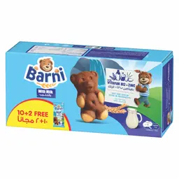 Barni Cake With Milk 30Gm 10+2 Promo