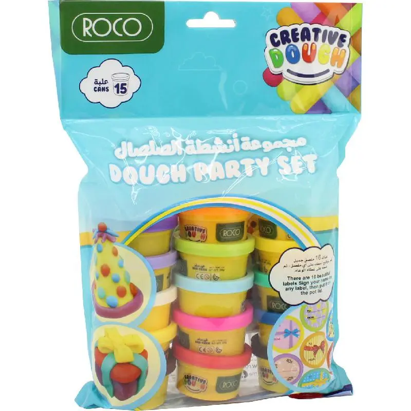 Roco Clay Dough set of 15 Assorted Color - view 1