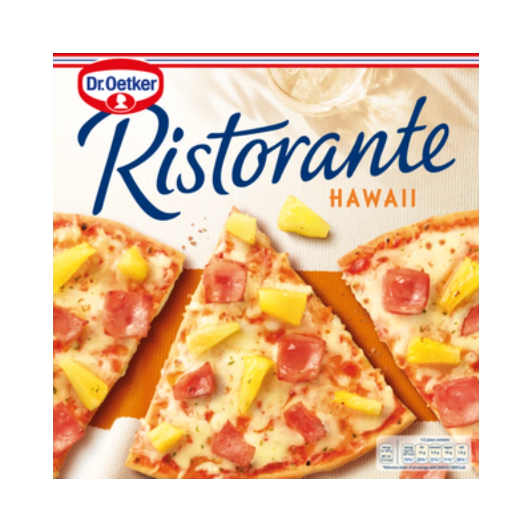 Dr Oetker Pizza Ristorante Hawaiian 320 gm