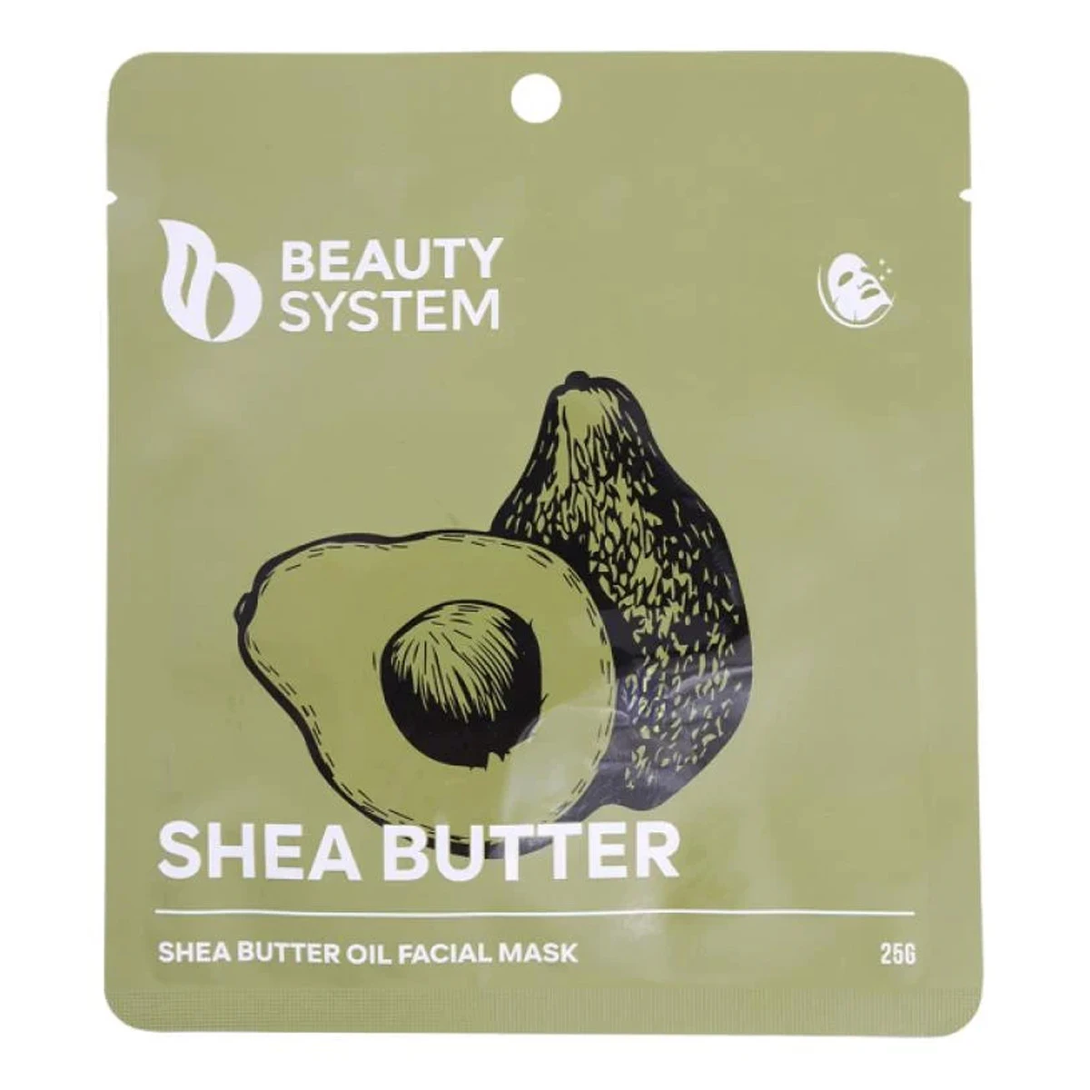Beauty System  Shea Butter Oil Facial Mask