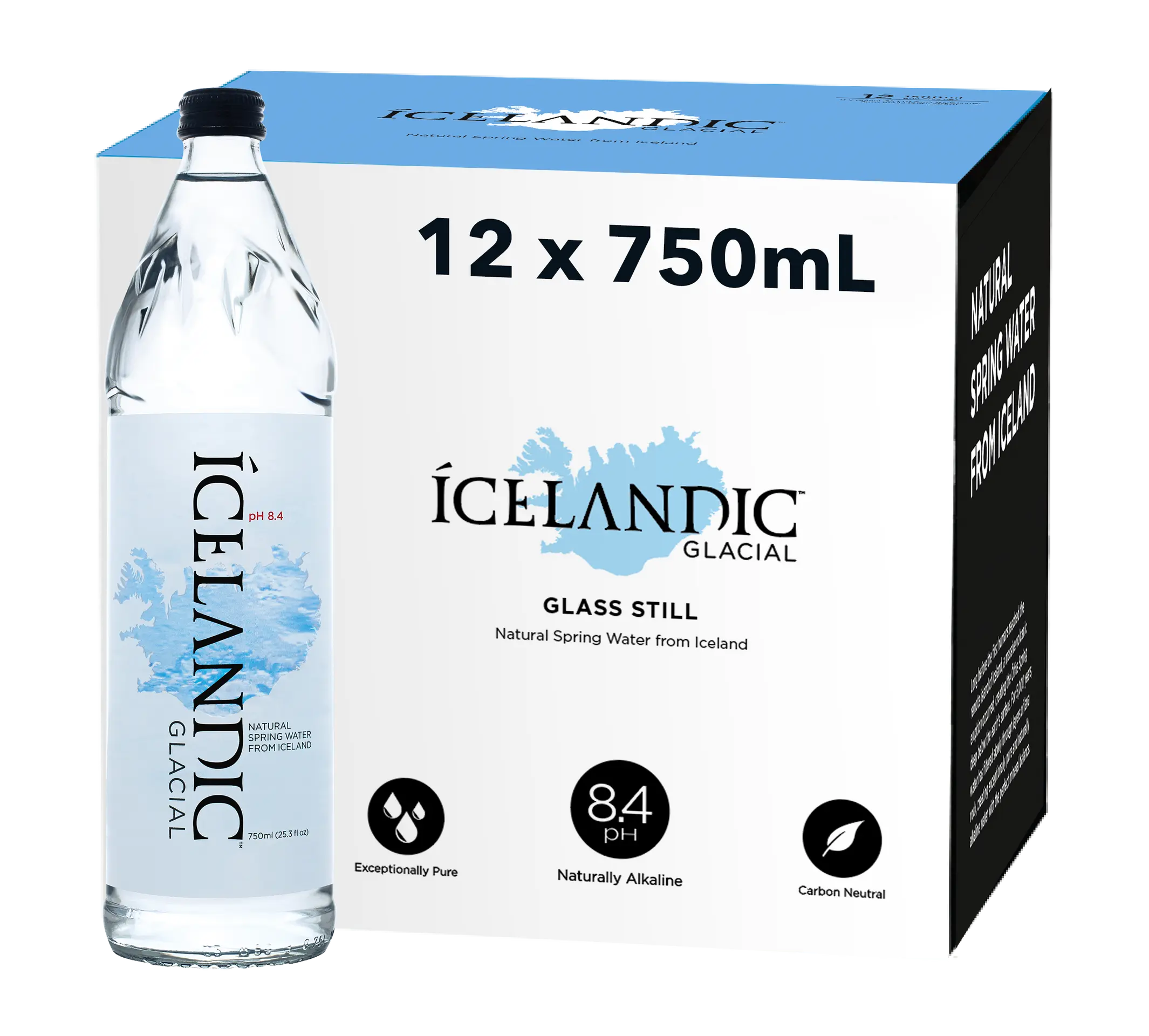Icelandic Glacial Water Glass 12 pcs 750 ml - view 1