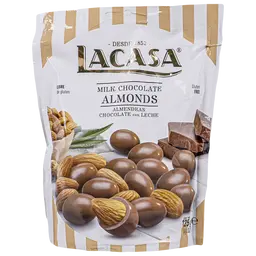 Lacasa Almond Coated with Milk Chocolate 125 gm