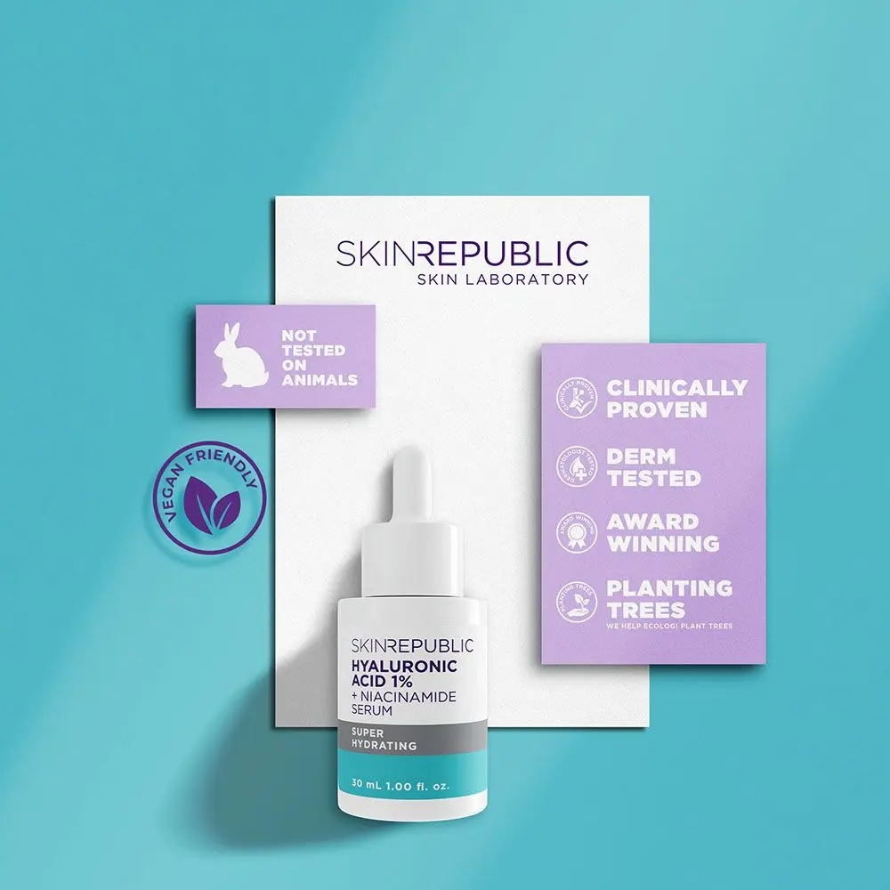 Skin Republic Hyaluronic Acid 1% + Niacinamide 2% Serum 30ml - view 7