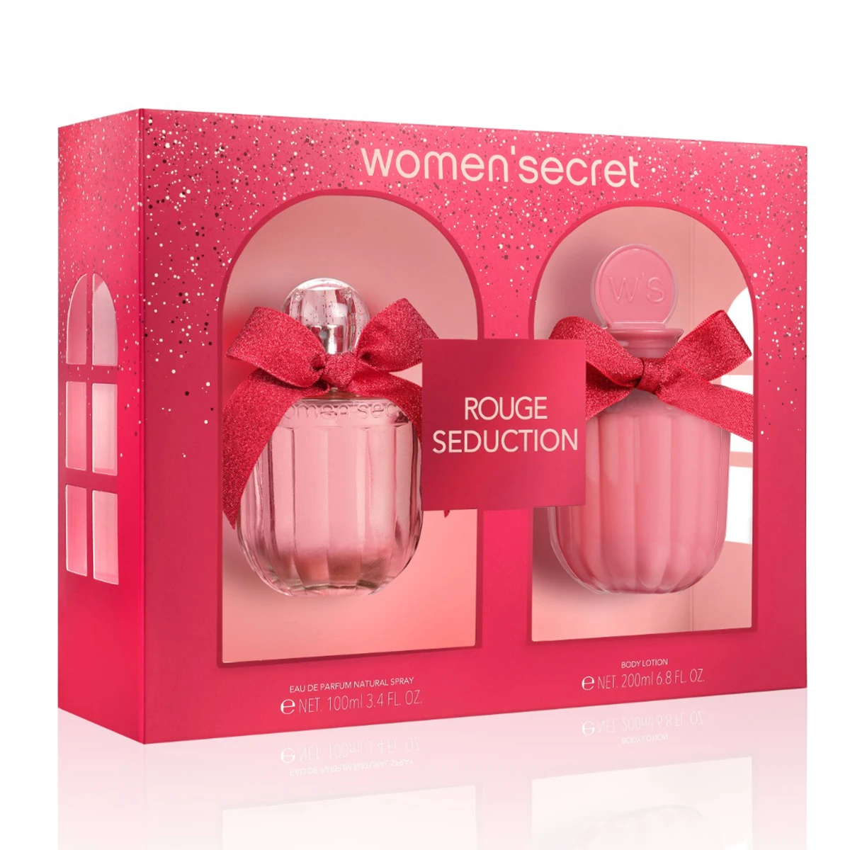 Women Secret Rouge Seduction Gift Set Edp 100 ml And Body Lotion 200 ml