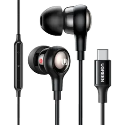 Ugreen Wired Earphones With Mic Type-C Connector |Bk