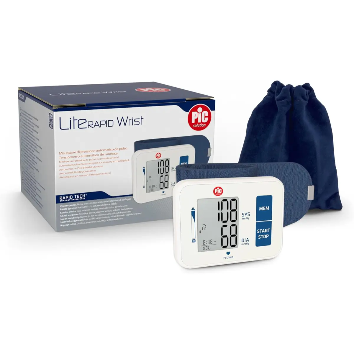 Pic Lite Rapid  wrist Blood Pressure Monitor Arm Type - view 3