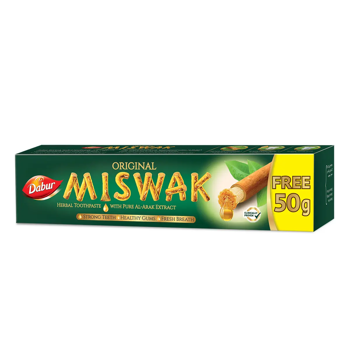 Dabur Miswak Herbal Toothpaste 170 gm - view 6