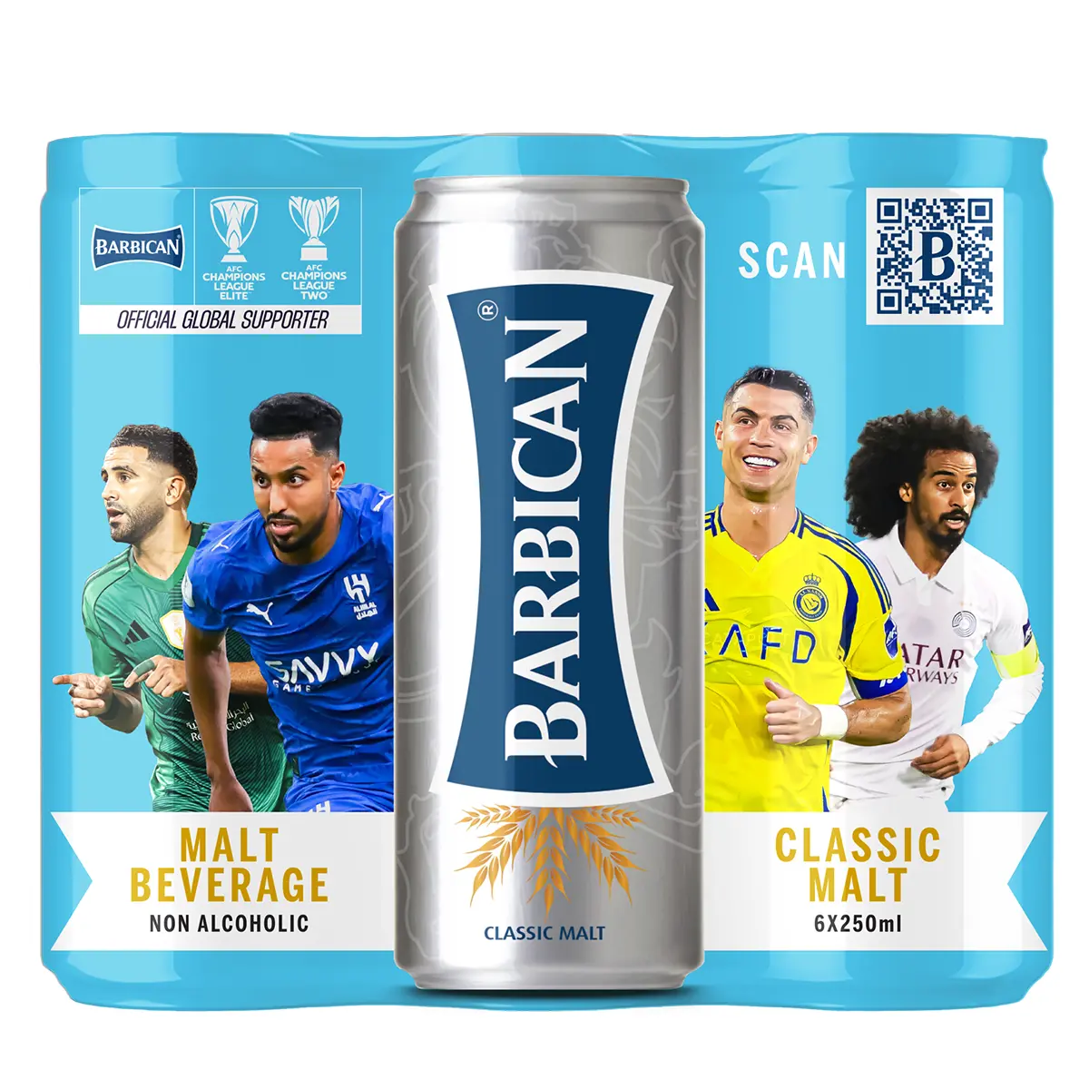 Barbican Regular Drink 6 Pcs 250 ml - view 1