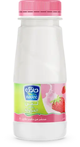 نادك لبن بطعم الفراولة 180 مل