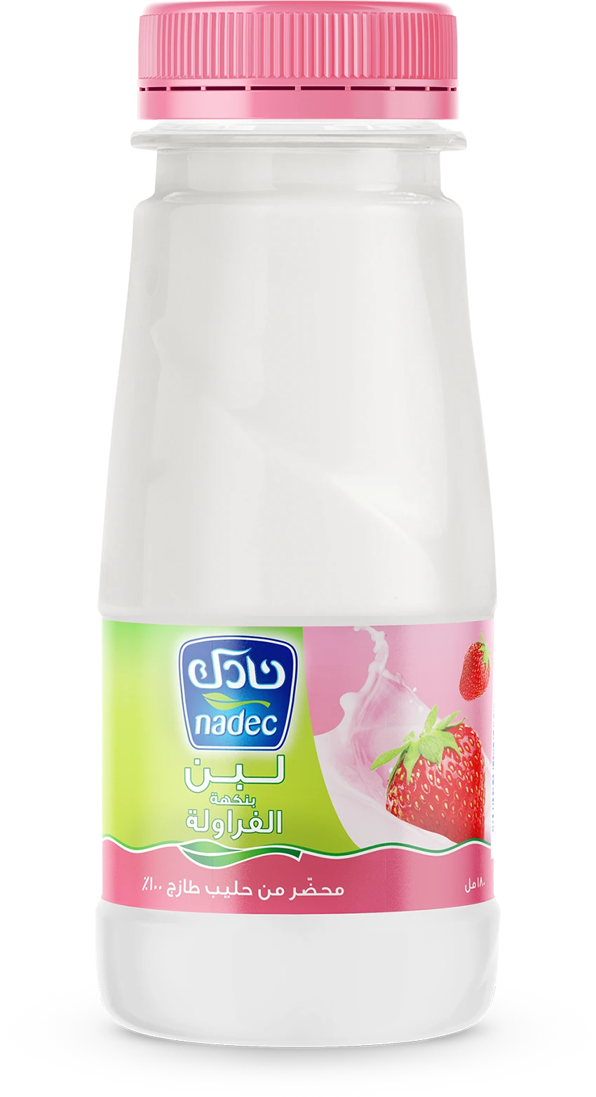 Nadec Strawberry Laban 180 ml