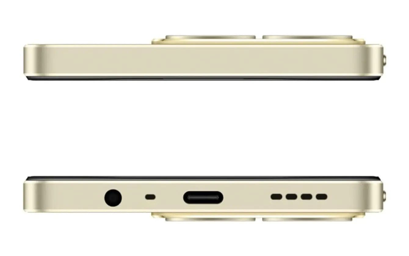 Realme Mobile C61 8GB RAM 256GB Capacity Dual Nano Sim Sparkle Gold - view 7