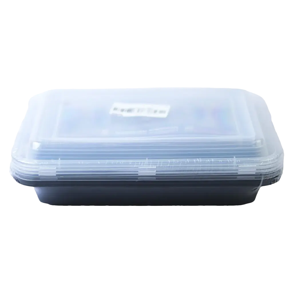 Watania Microwave Plate Rectangular 4 Pcs  - view 1