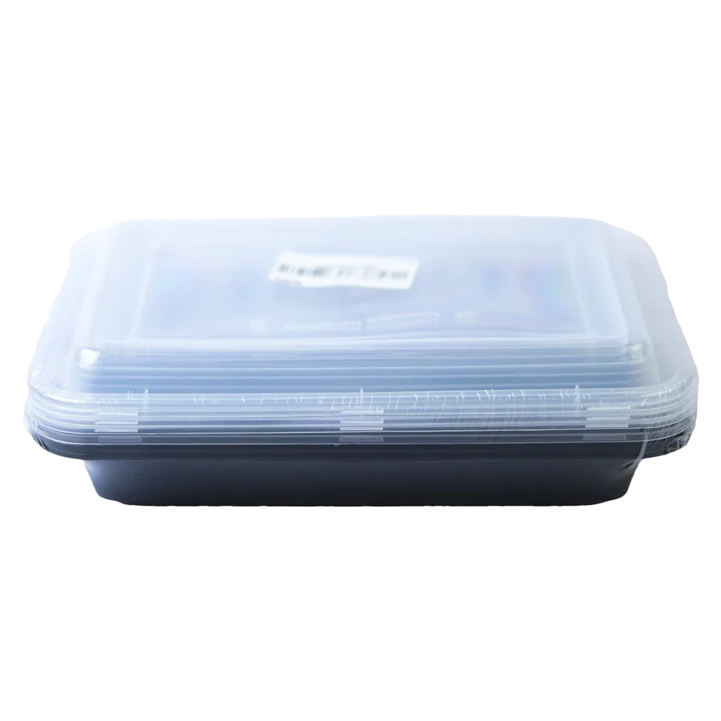 Watania Microwave Plate Rectangular 4 Pcs 
