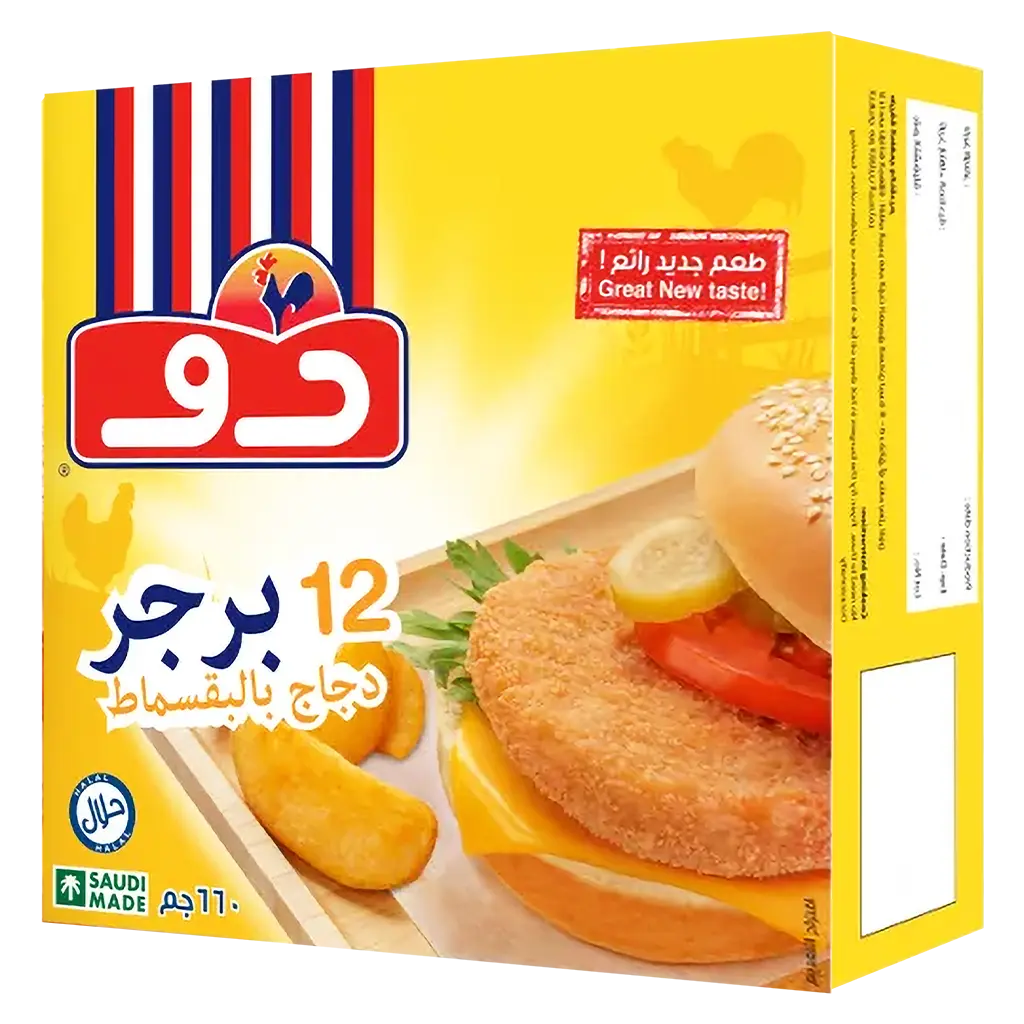 Doux Chicken Breaded Burger Doux 660 gm - view 1