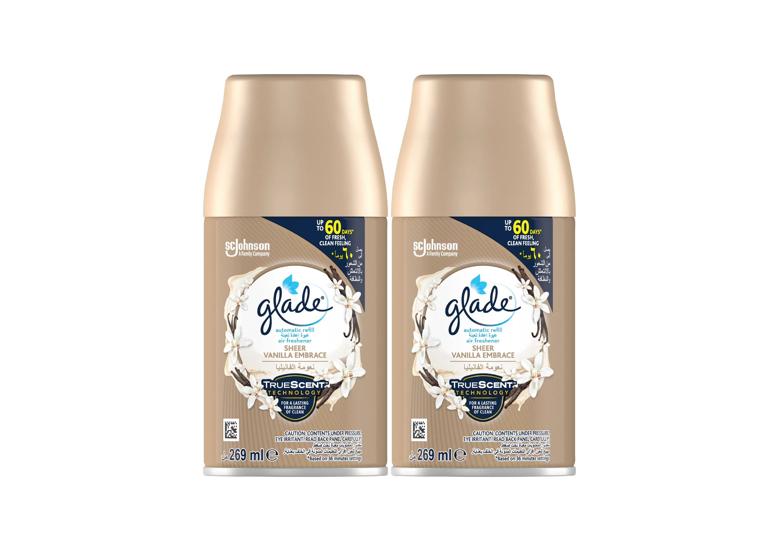 Glade Automatic Refill Vanilla 269 ml 2 Pcs