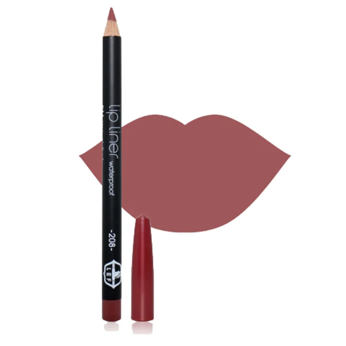 Lef Lip Liner Water Proof 208