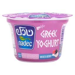 Nadec Greek Yoghurt Mixed Berry 160 Gm