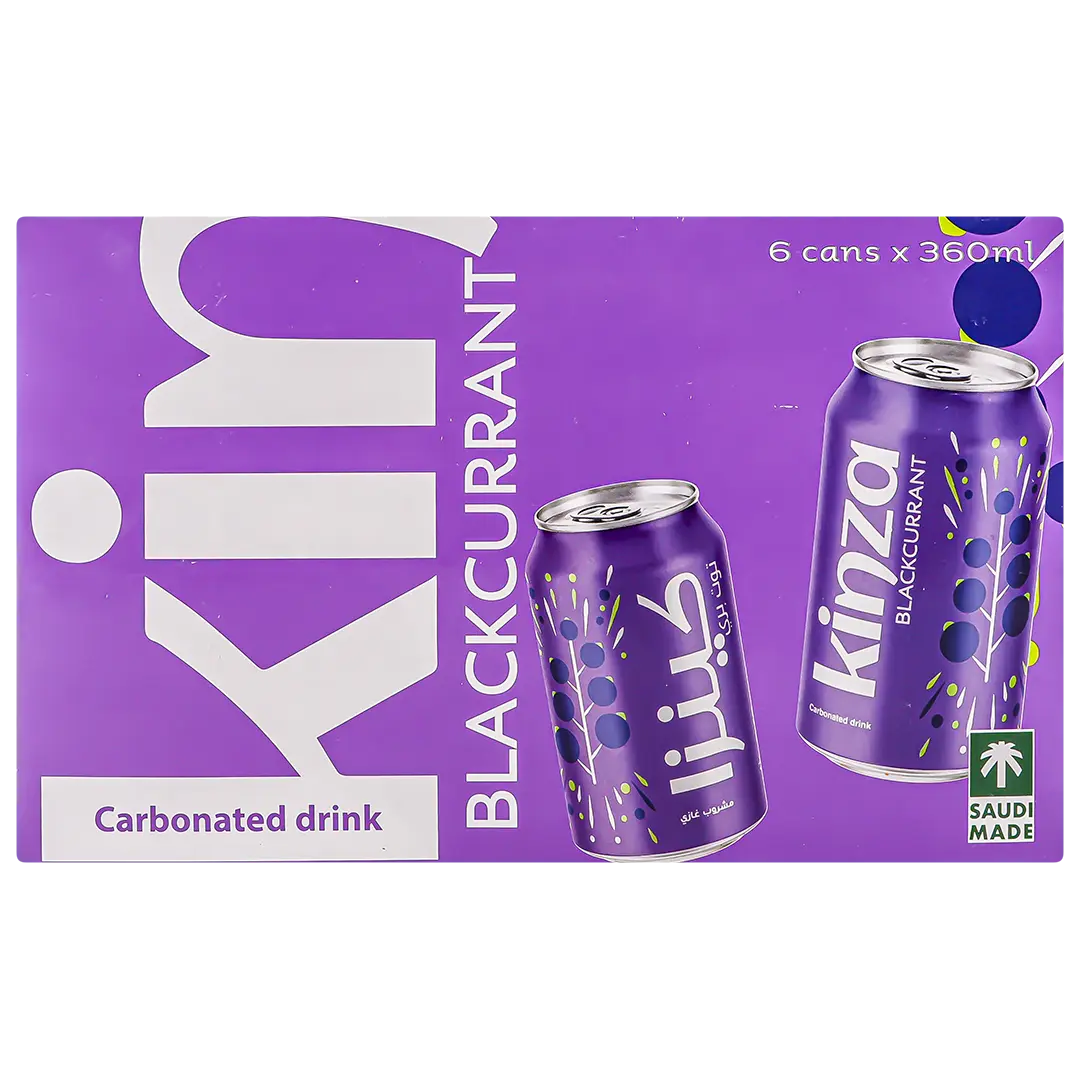 Kinza Blackcurrant 6 pcs 360 ml - view 2