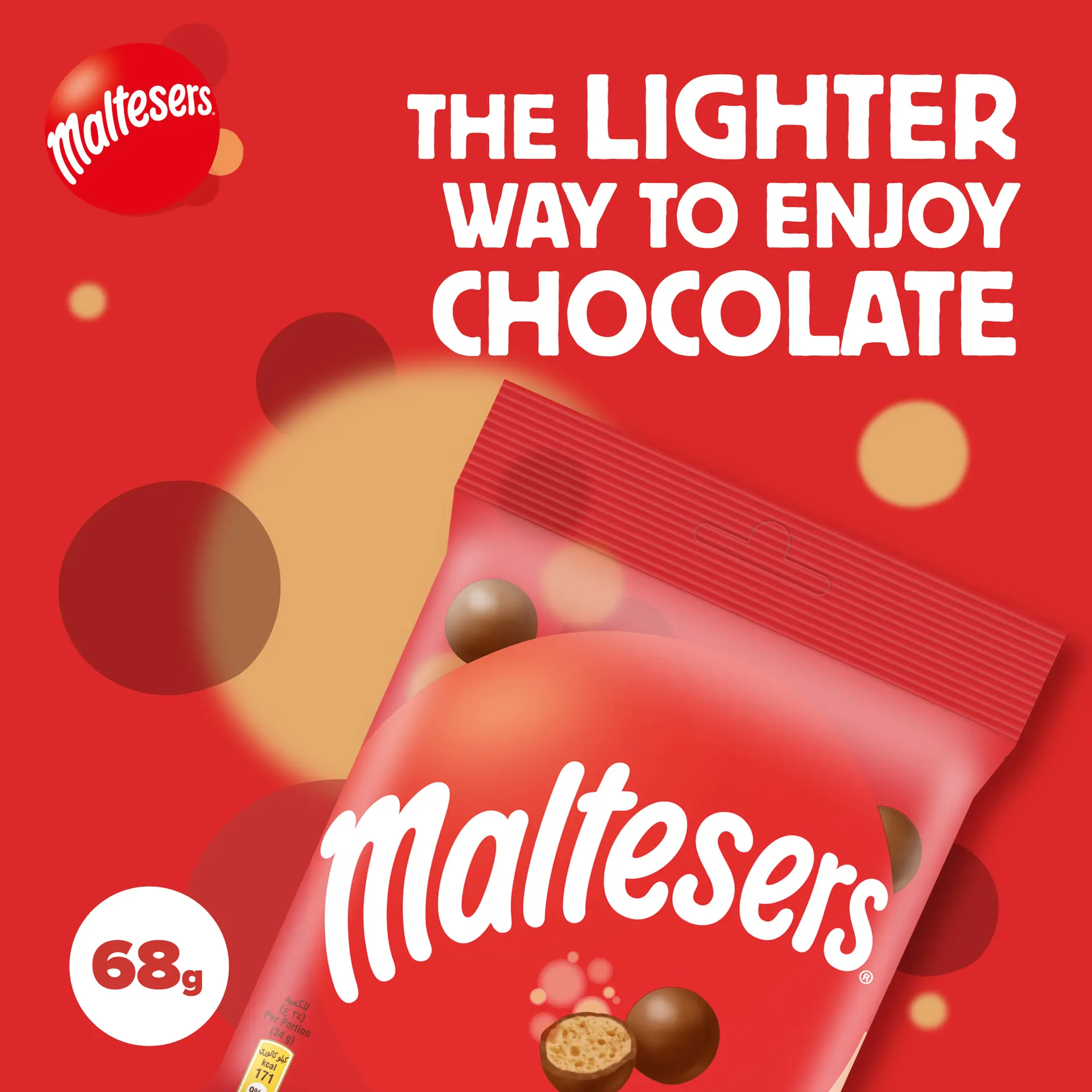 Maltesers Biscuit Balls Chocolate 68 gm - view 6