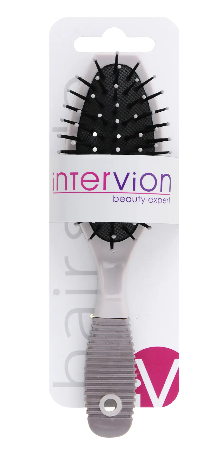 Intervion Hairbrush Pneumatic Mini Rubber Handle  - view 3