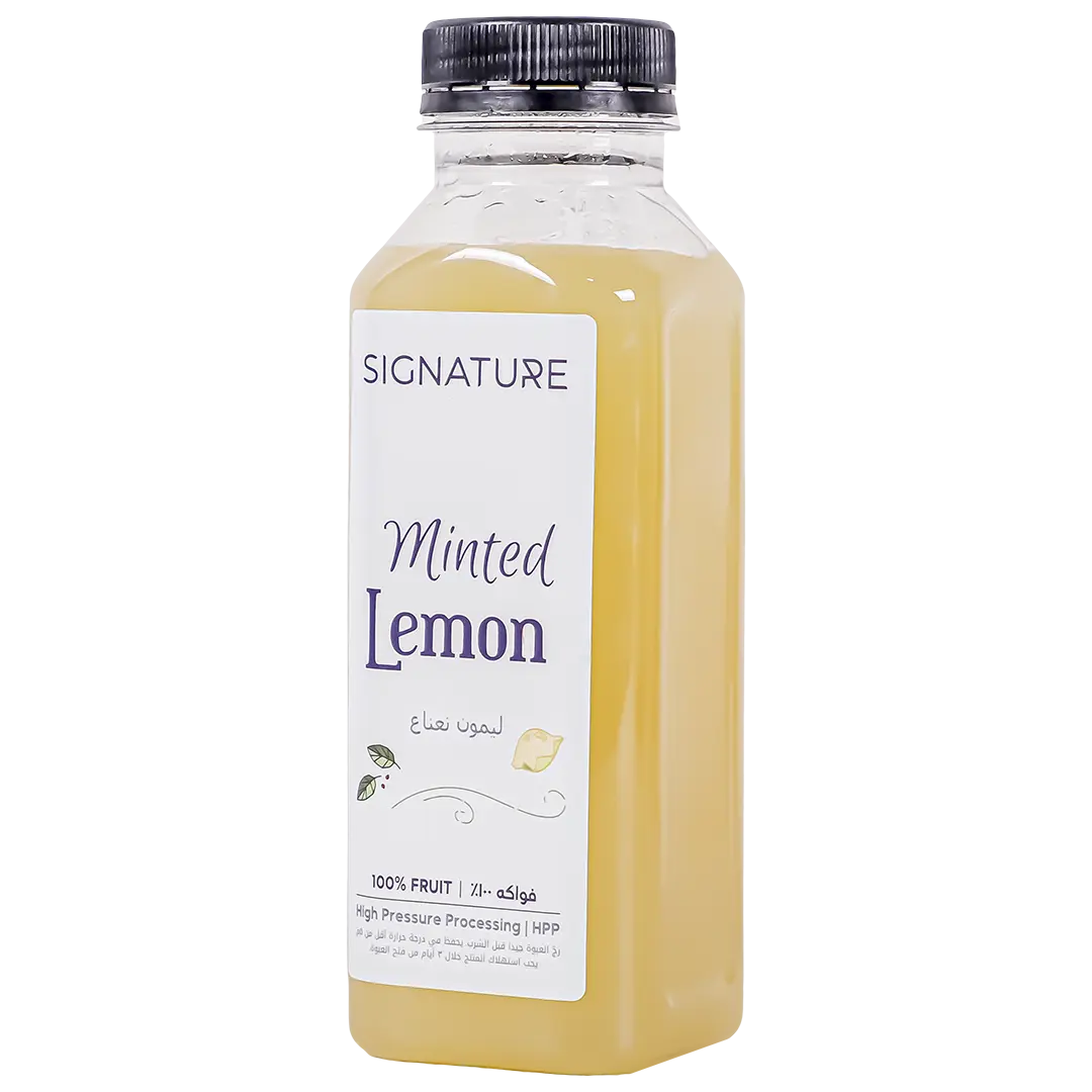 Signature Fresh Juice Lemon Mint 330 Ml - view 2