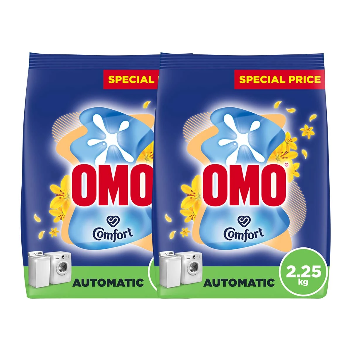Omo Active Auto Comfort 2x2.25Kg