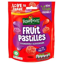 Rowntree's Fruit Pastilles Strawberry & Blackcurrant 143