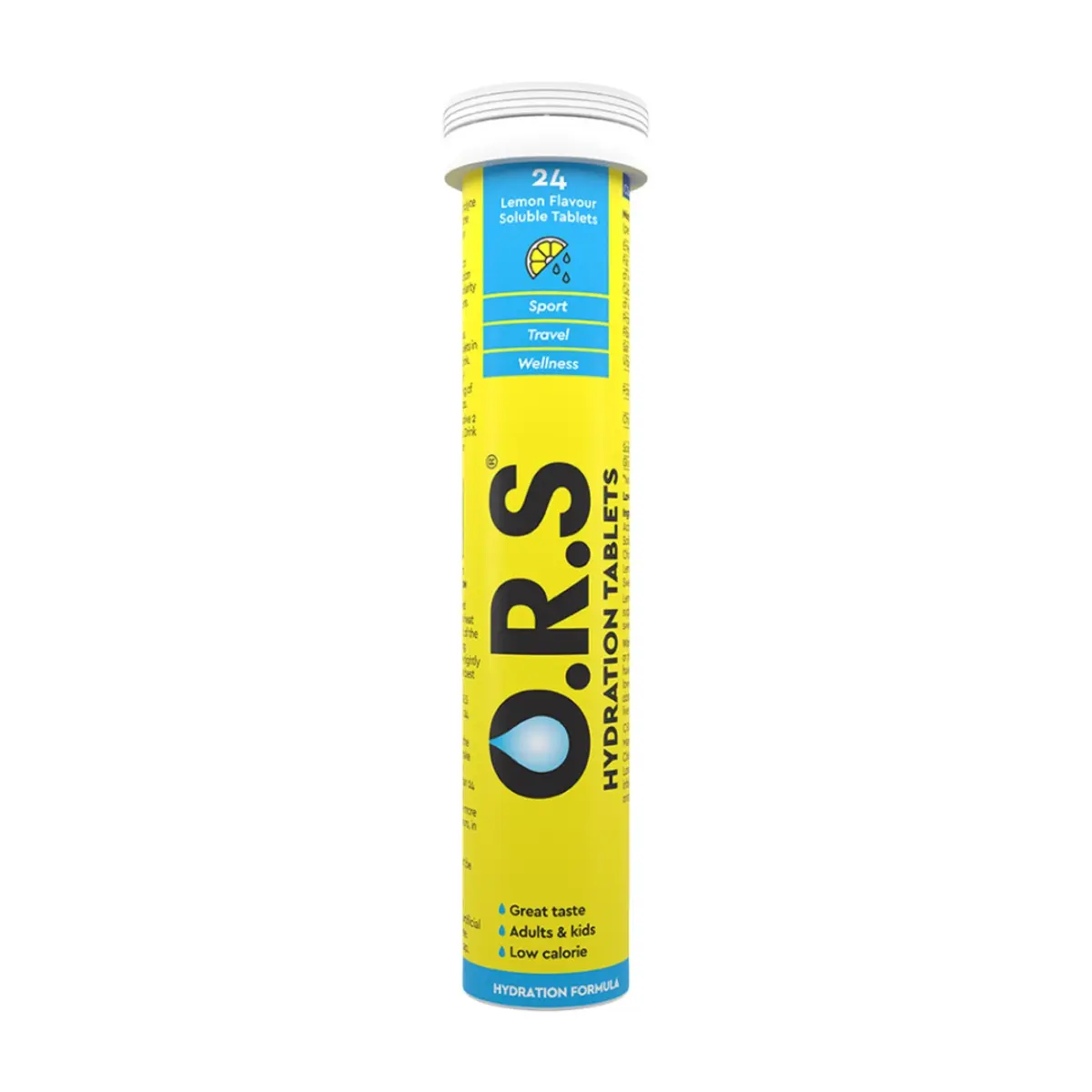 Ors Soluble Hydration Tablet Lemon Flavour 24 tablets - view 1