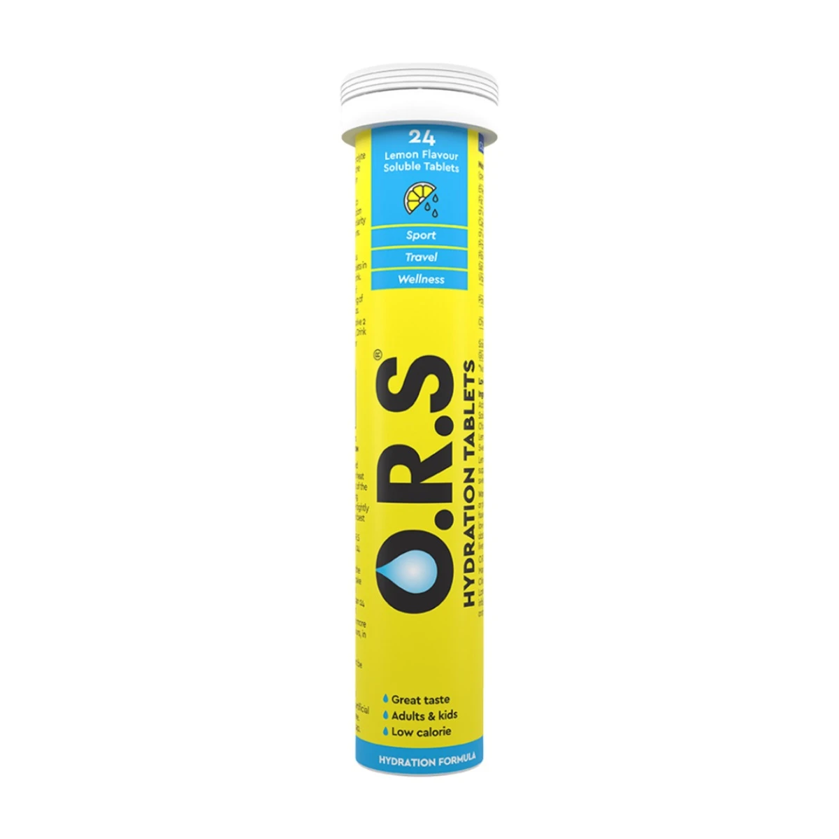 Ors Soluble Hydration Tablet Lemon Flavour 24 tablets