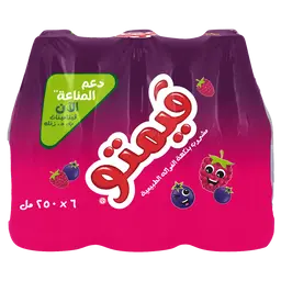 فيمتو شراب بنكهة الفواكه 6 حبات 250 مل