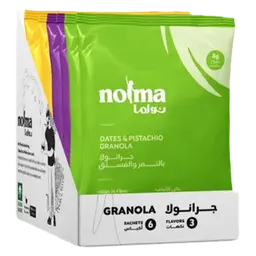 نولما جرانولا منوعة 40 جم 6 أكياس