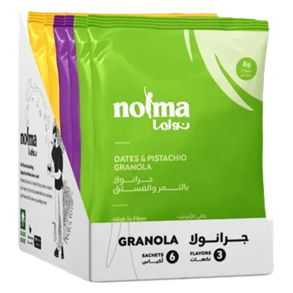Nolma Granola Assorted 40 gm 6 Packs
