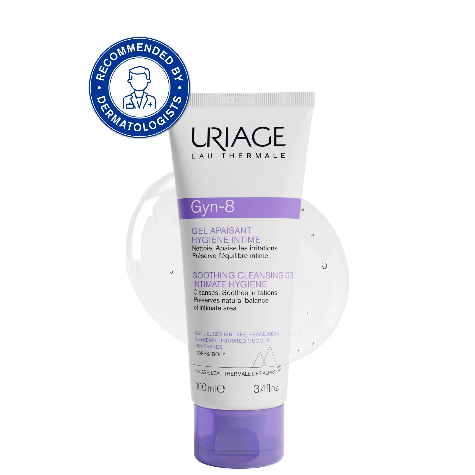 Uriage Gyn 8 Cleanser For Intimate Areas 100 ml - view 1