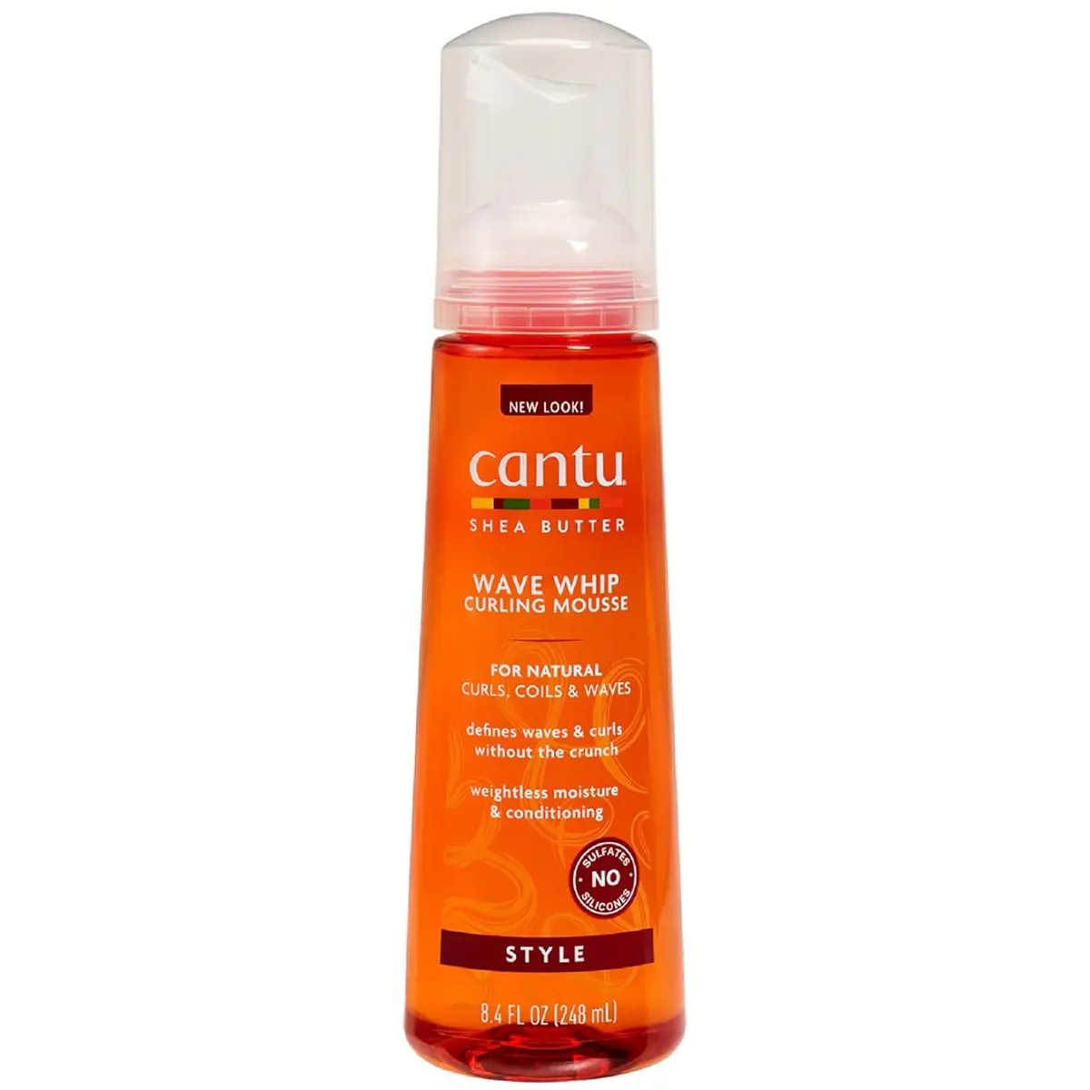 Cantu Shea Butter For Natural Hair Wave Whip Curling Mousse 248 ml - view 1