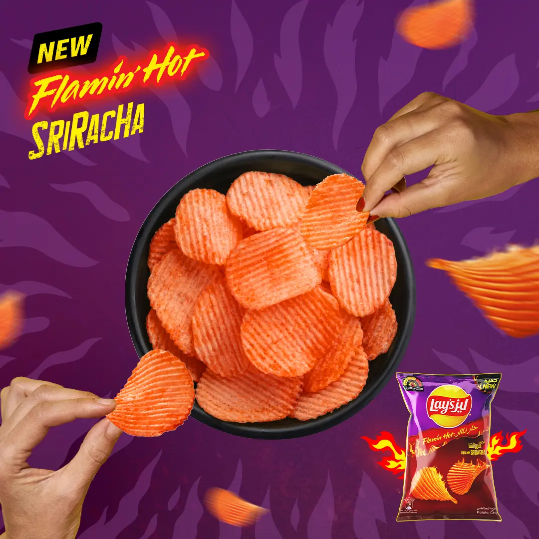 Lays Potato Chips Flamin Hot  Sriracha 170 gm - view 7