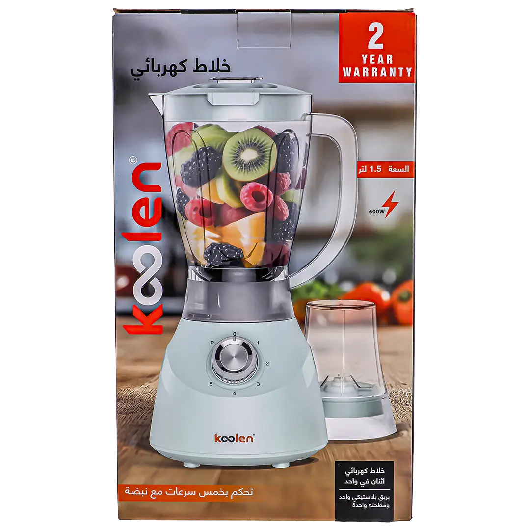 Koolen Blender 2 In 1 Black 600 w   - view 3