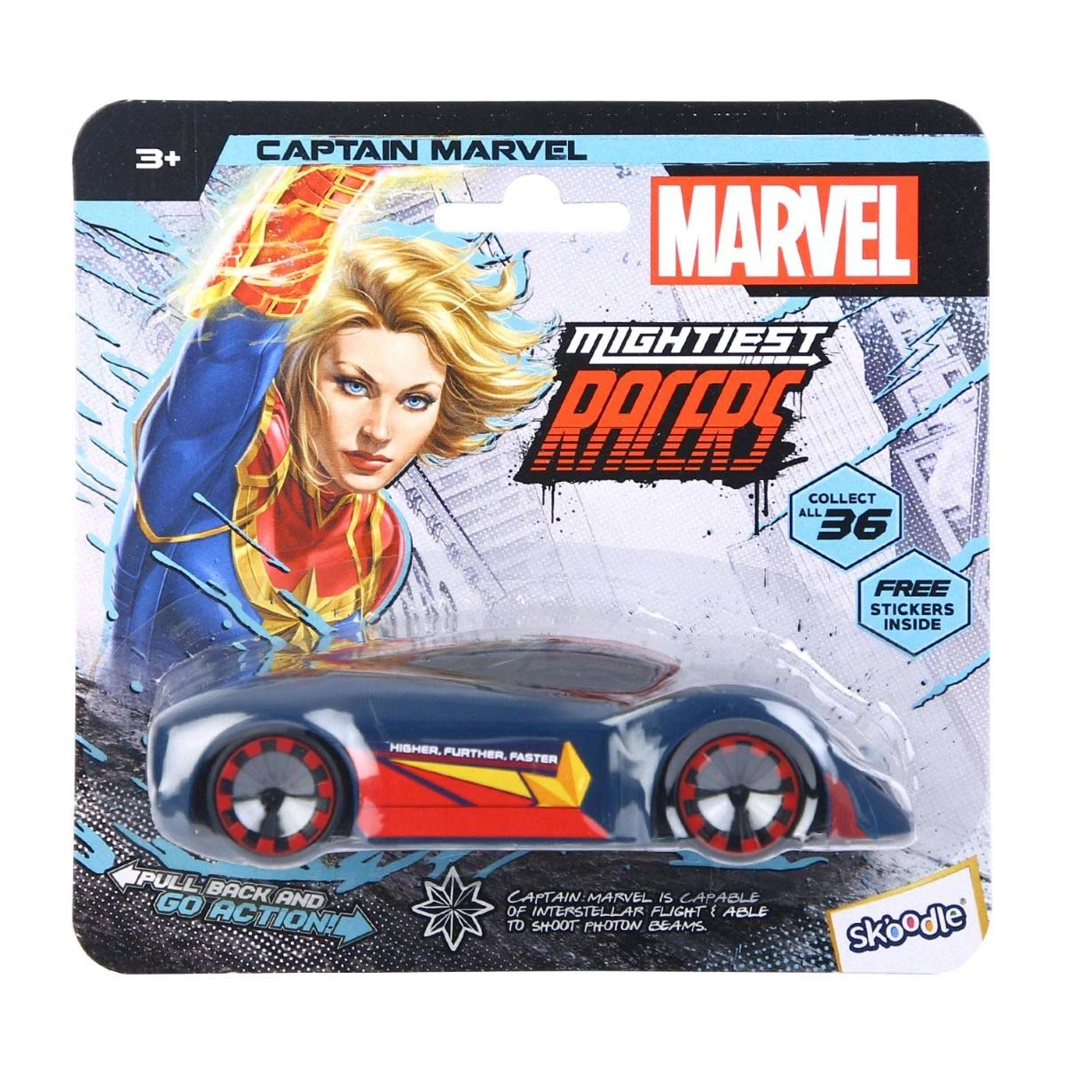 Marvel Mightiest Racers Captain Marvel