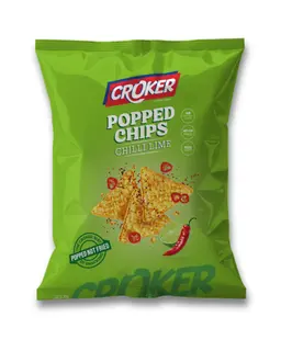 Croker Popped Chips Chili lime 30 gm