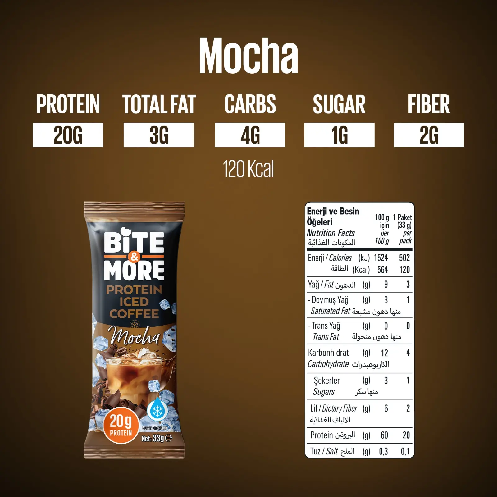 Bite And More Protein Iced Coffee Mocha - view 2