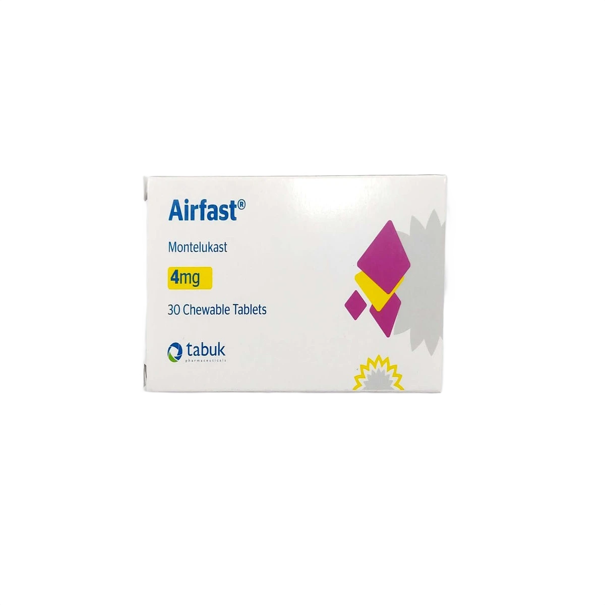 Airfast 4 Mg Chewable Tablet 30