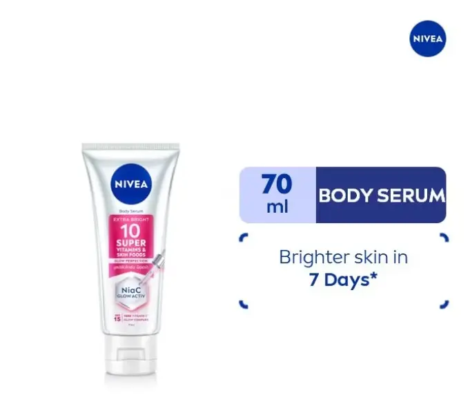 Nivea Super 10 Glow Perfection Body Serum 70 Ml - view 3