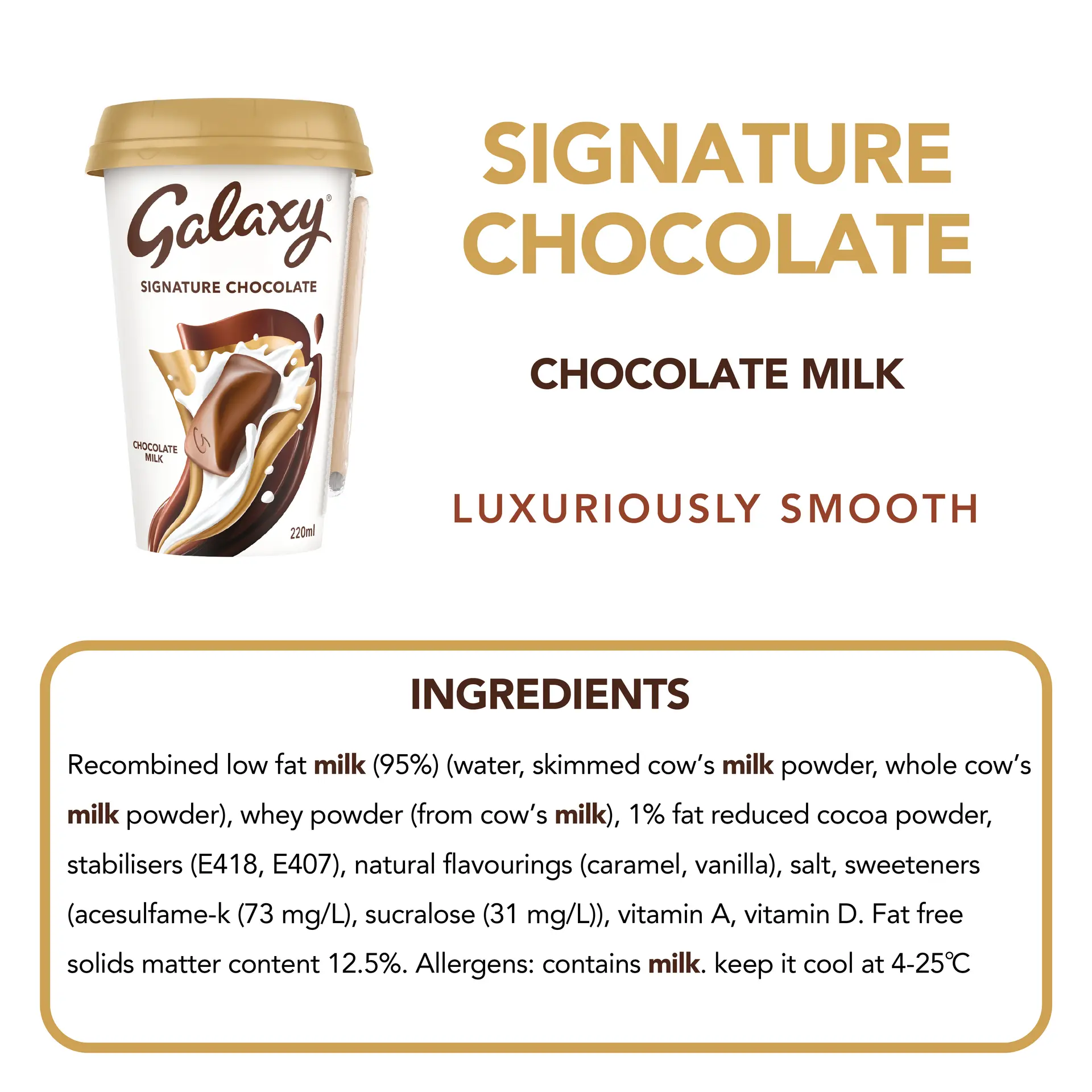 Galaxy Signature Chocolate Drink 220 ml - view 2