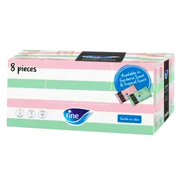 Fine Fresh Wipes Tropical and Gardenia Scent Pack 8 pcs  20 Wipes