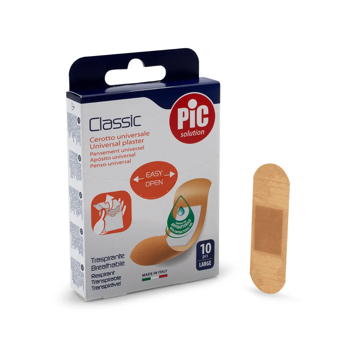 Pic Classic Plaster Anti-Bacterial Large 10 Pcs - view 4