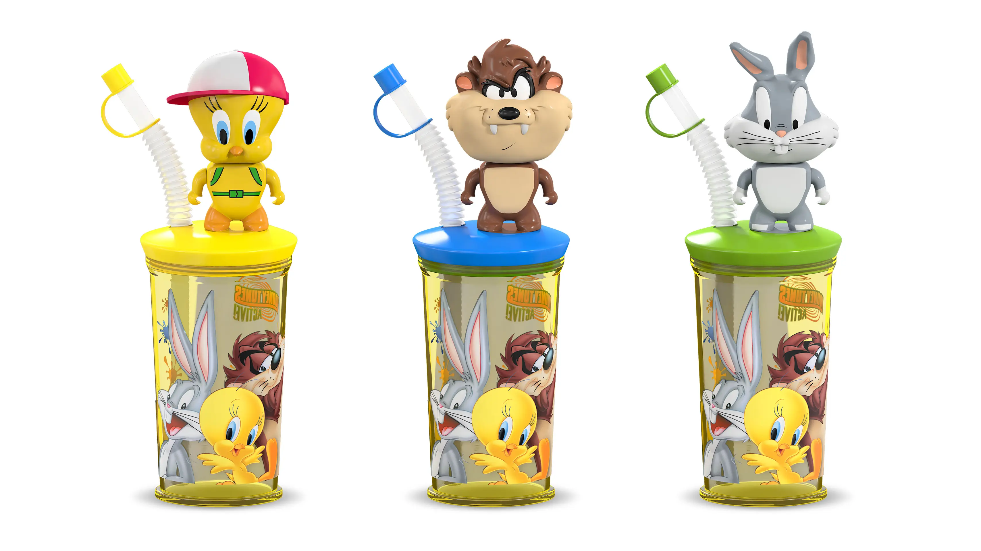Relcon Looney Tunes Cup Drink & Go With Candy 1 pcs Assorted - view 3