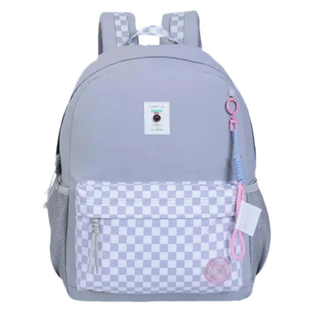 Marshmallow Backpack Gray Color 17 inch