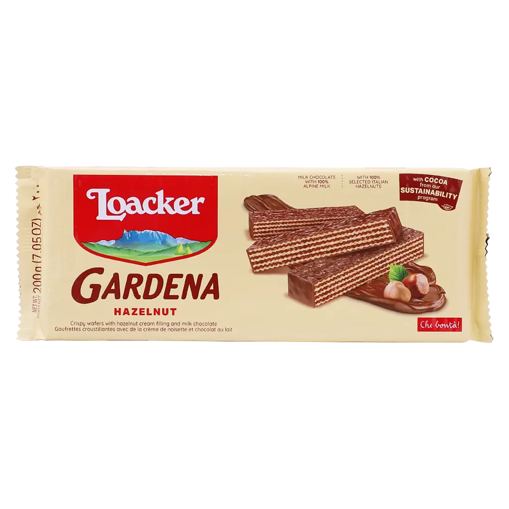 Loacker Patisery Wafer Hazelnut 126 gm - view 1